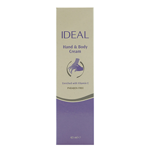 Ideal Hand & Body Cream Vitamine E 63Ml