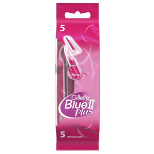 Gillette Blue2 Plus Razors Pink 5 Pieces