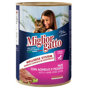 Miglior Gatto Pate Agnello 400G