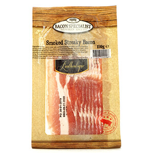 Authentique Streaky Bacon 150G