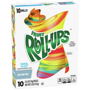 Betty Crocker Fruit Roll Ups Tropical 140G