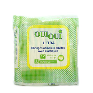 Couche Oui Oui Adulte Taille No3