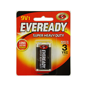 Eveready Shd 1222 Bp1-9V Black