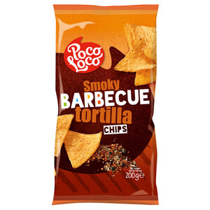 Poco Loco Tortilla Bbq 200G