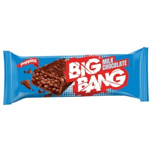 Poppins Big Bang Milk Chocolate Bar 20G