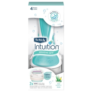 Schick Intuition Plus Sensitive Kit 2