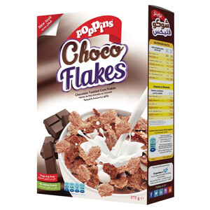 Poppins Choco Flakes 375G
