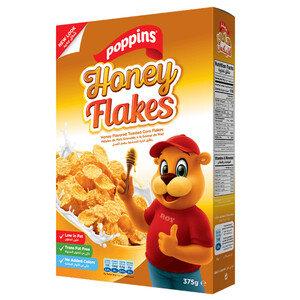 Poppins Honey Flakes 375G