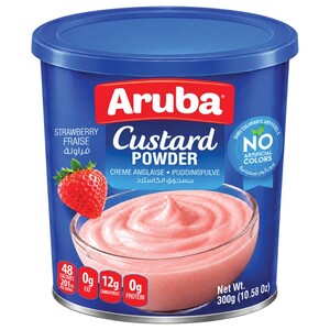 Aruba Custard Powder Strawberry 300G