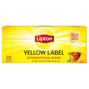 Lipton Yellow Label Tea 25 Bags 50G