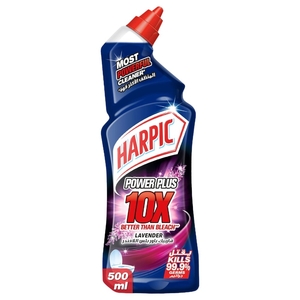 Harpic Toilet Cleaner Liquid Power Plus Lavender 500Ml