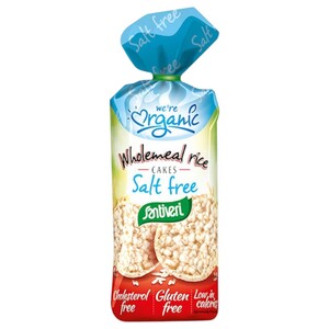 Santiveri Wholemeal Rice Cakes Salt Free 130G