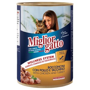 Miglior Gatto With Chicken & Turkey 405G