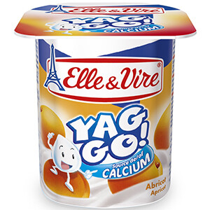 Elle & Vire Yaggo Abricot 125G