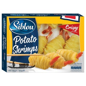 Siblou Frozen Potato Shrimps 10 Pieces 300G