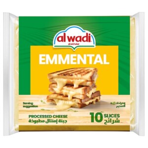 Al Wadi Al Akhdar Sliced Emmental Cheese 200G