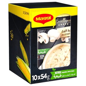 Maggi Excellence Mushrooms Soup Sachet 54G X10