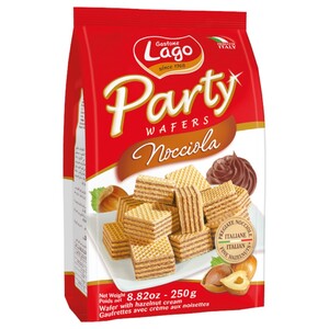 Lago Party Wafers Hazelnut 250G
