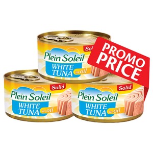 Plein Soleil White Tuna Oil 185G X3