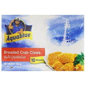 Aqua Blue Frozen Breaded Crab Claws 10 Pieces 330G