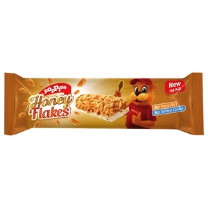 Poppins Cereal Bar Honey Flakes 25G