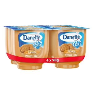 Danette Dessert Cookie Flavour 4 X 90G