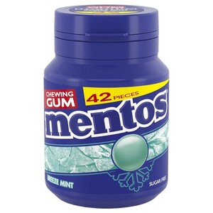 Mentos Gum Breeze Mint 42 Pieces 63G