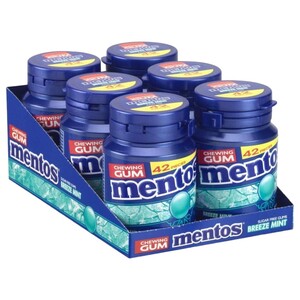 Mentos Mint Bubbly Gum 42G