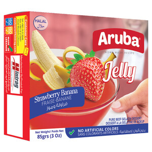 Aruba Jelly Strawberry Banana 85G