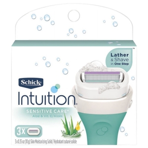 Schick Intuition Plus Sensitive Razor Blade Refill 3 Pieces