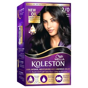 Koleston Hair Color Black 2/0 142Ml