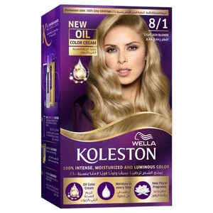 Koleston Hair Color Light Ash Blonde 8/1