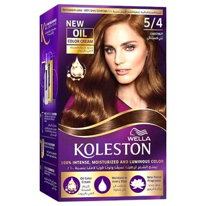Koleston Hair Color Light Chestnut 5/4 142Ml