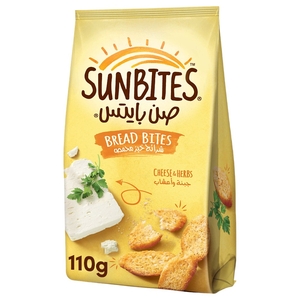 Sunbites Bread Bites Cheese & Herbs 110G