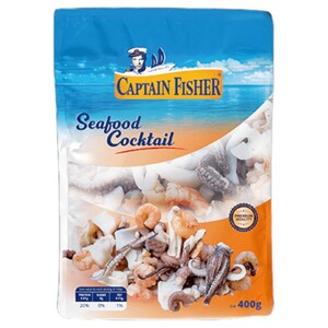Captain Fisher Frozen Seafood Cocktail 400G