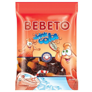 Bebeto Jelly Fizzy Cola 18G