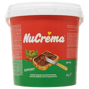 Nucrema Cocoa Spread With Hazelnut 1Kg