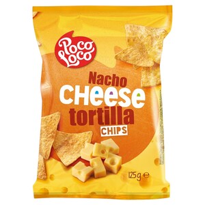 Poco Loco Tortilla Chips Cheese 125G