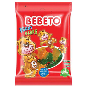 Bebeto Jelly Funny Bears 18G