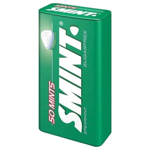 Smint Candy Spearmint 50 Mints Tin 35G
