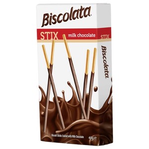 Biscolata Stix With Chocolate 40G