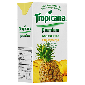 Tropicana Premium Juice Pineapple 200Ml