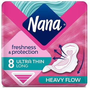 Nana Pads Ultra Thin Long 8 Pieces
