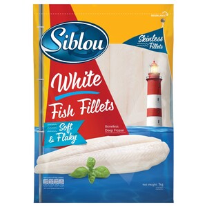 Siblou Frozen White Fish Fillets Pangasius 500G
