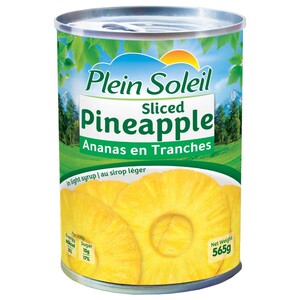 Plein Soleil Sliced Pineapple 565G