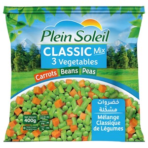 Plein Soleil Frozen Classic Mix 3 Vegetables 400G