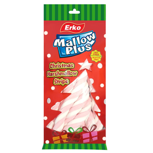 Erko Mallow Plus Christmas Marshmallow Stripe 75G