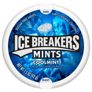Ice Breakers Candy Mints Cool Mint Sugar Free 42G
