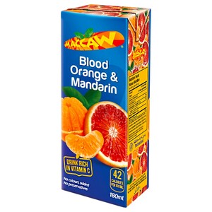 Maccaw Juice Blood Orange & Mandarin 180Ml