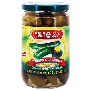 Aoun Pickled Cucumbers 600G